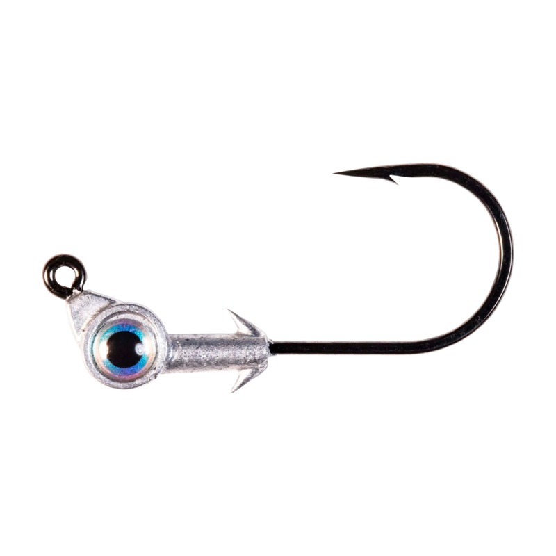 Swimbait Eye Jigheads Pearl 3/0 – 1/8 oz. (3-Pack)
