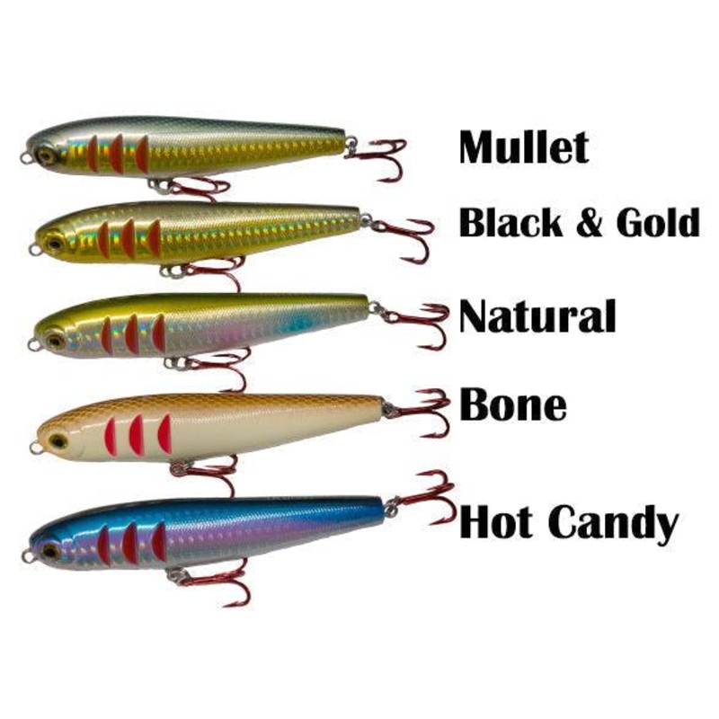 Tactical Anglers Crossover Stalker Lures Black/Gold Length: 4.5″ – Weight: 3/4oz