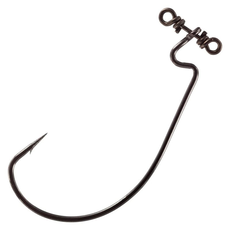 VMC SSWG SpinShot Wide Gap Hook Black Nickel 3/0