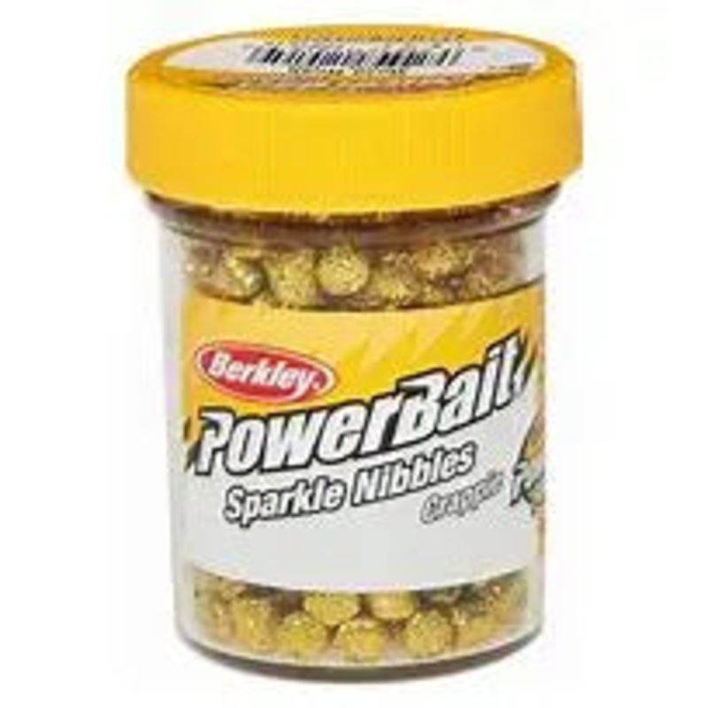 Berkley PowerBait Sparkle Crappie Nibbles Blue Sapphire