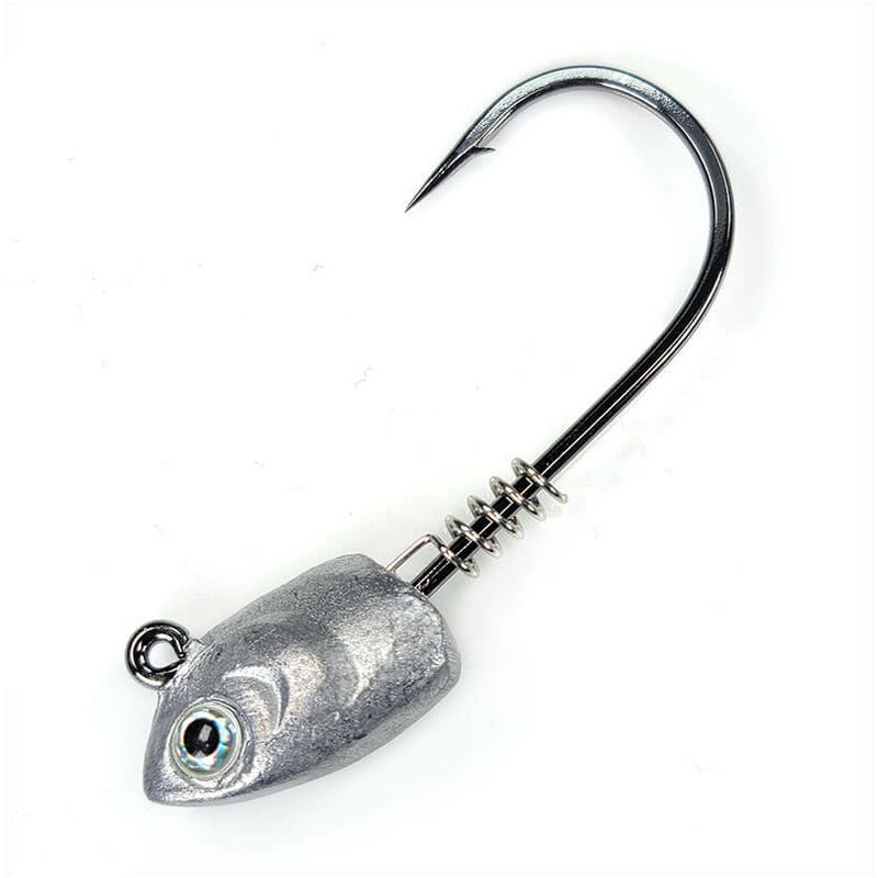 GAMAKATSU SWIMBAIT HEAD Pearl White 1/8oz 4/0 (3pk)