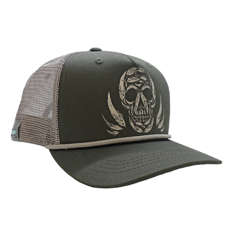 Rep Your Water – Fly Till You Die Hat Green/Grey