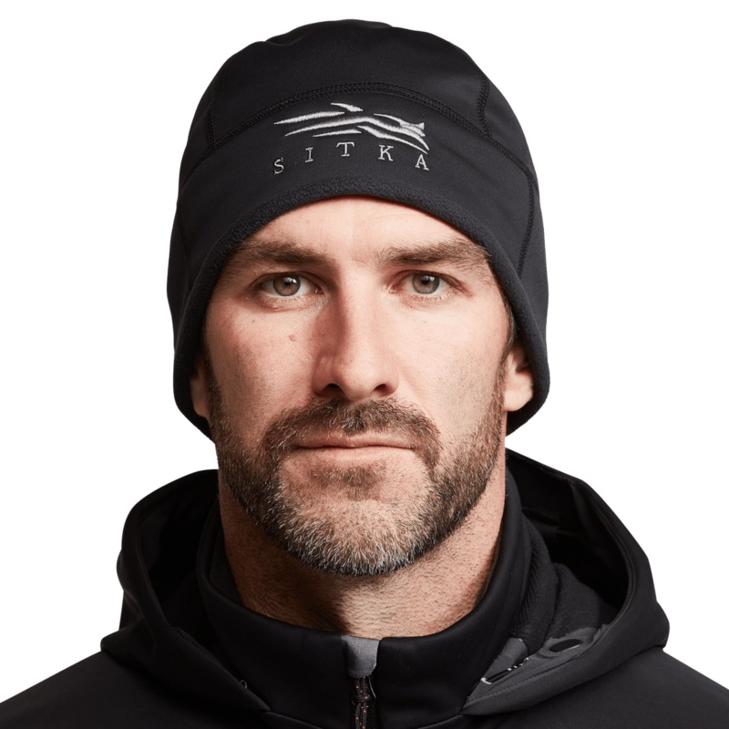 Sitka Jetstream Beanie – Solid Sitka Black One Size