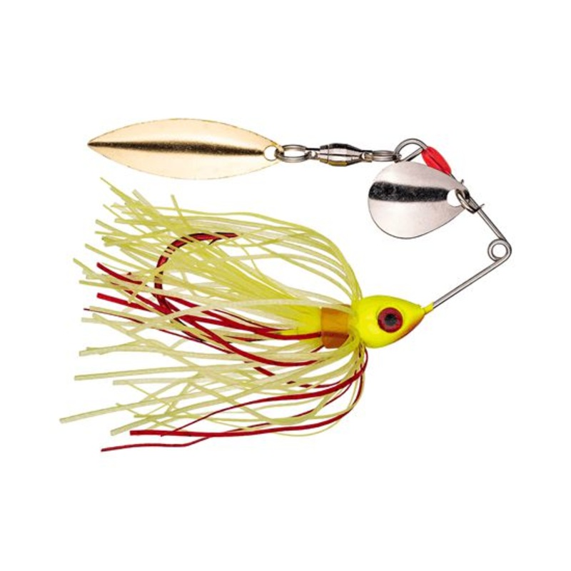 Strike King Bleeding Bait Mini-King 1/8oz Spinnerbaits Bleeding Chartreuse