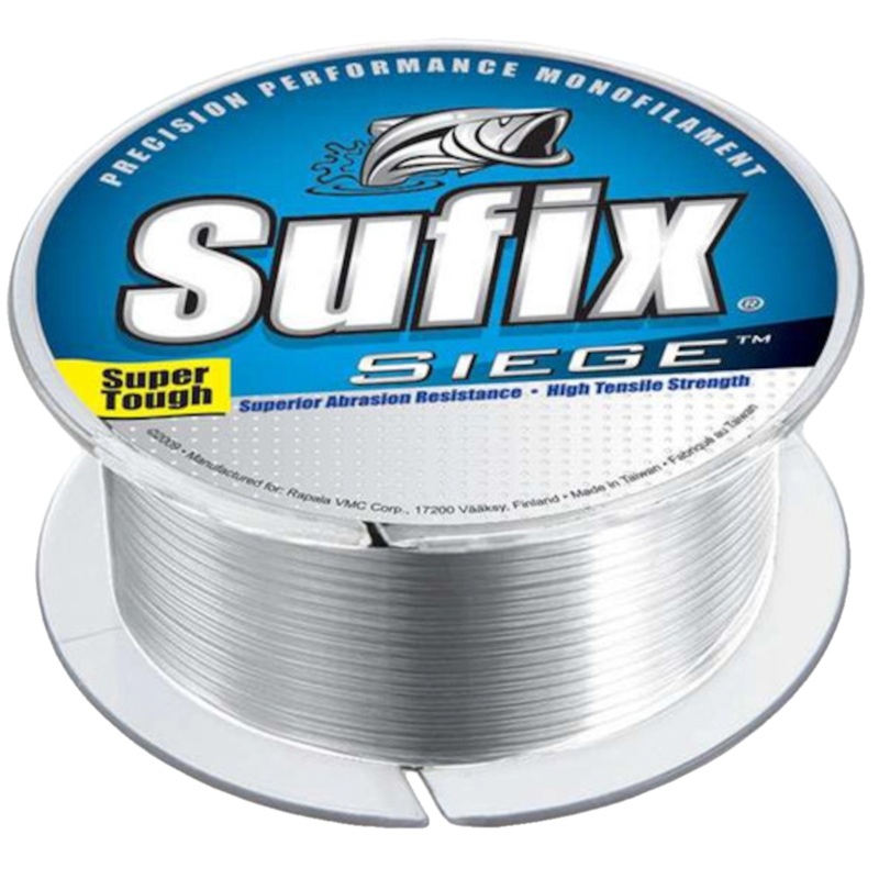 Sufix Siege Monofiliment Line 14lb, 330yds Clear