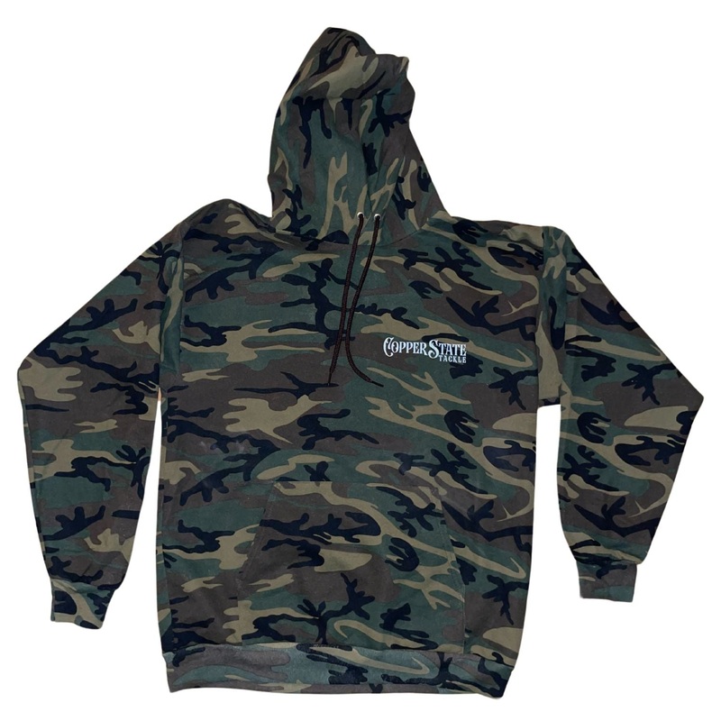 COPPERSTATE TACKLE HOODIE SWEATSHIRT CAMO Small