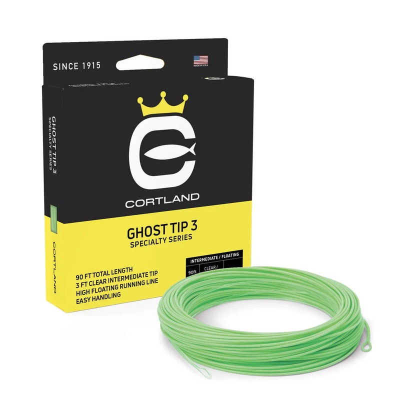 Cortland Ghost Tip 3 WF5I/F Clear /Mint Green
