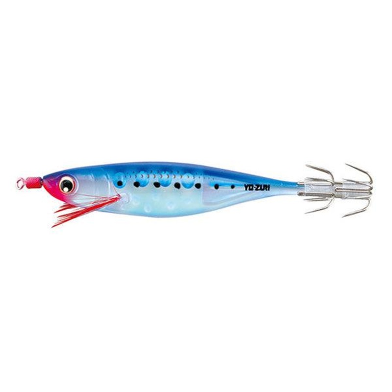 Yo-Zuri  Ultra Bait Squid Jigs Length: 3-1/8″ – Weight: 3/16oz Luminous Blue