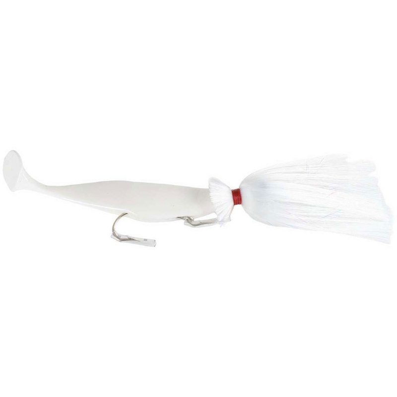 Blue Water Candy Spire w/ 9 in. Shad – 12 oz. White