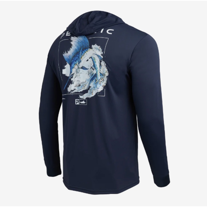 PELAGIC AQUATEK HOODED GOIONE SAILFISH WHITE 3XL