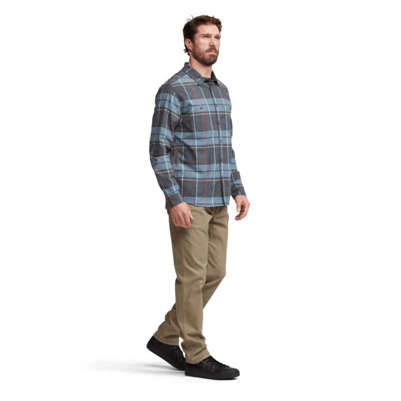 Sitka M’s Ambary LS Shirt Pyrite Fall Plaid M