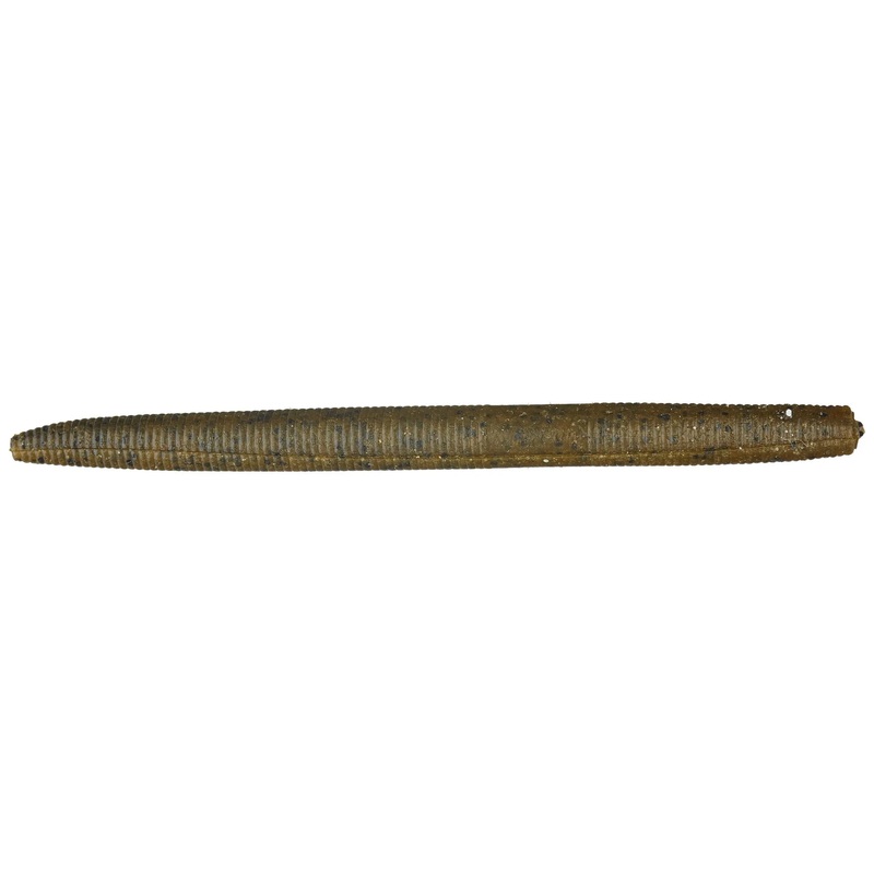 Strike King 5″ 3X Zero Stick Worm (6 Pk) Coppertreuse