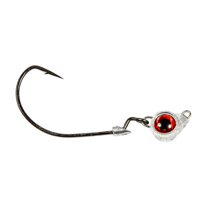 Texas Eye Jigheads Red 3/16 oz. (3-Pack)