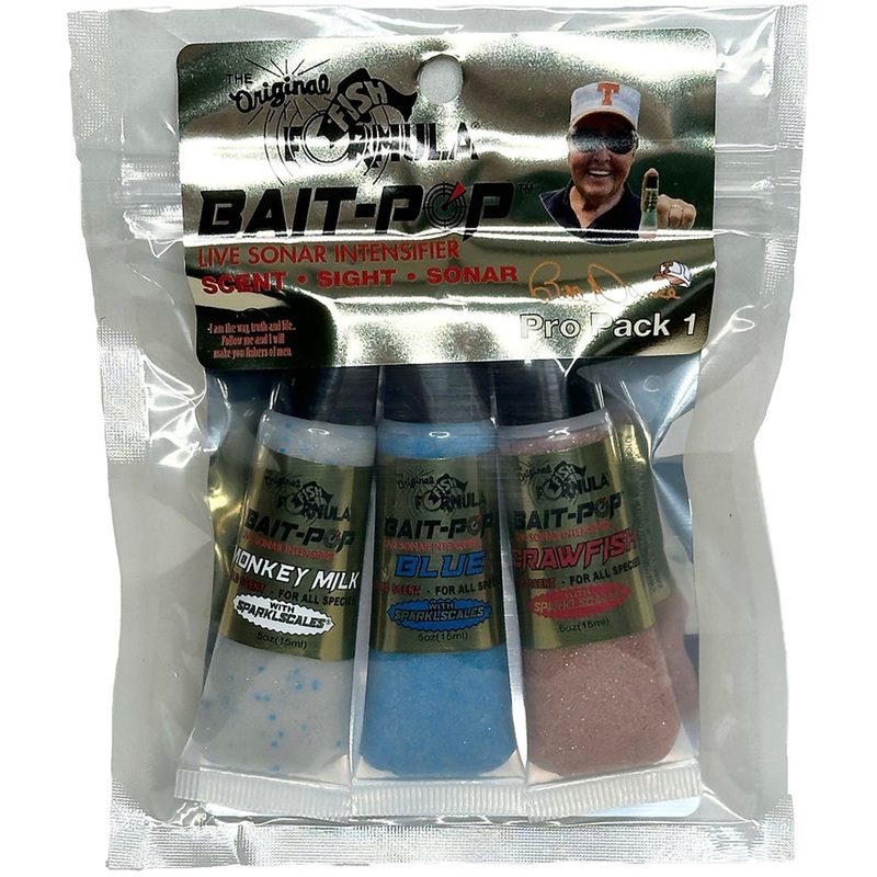 The Original Fish Formula Bait-Pop Attractant Pro Packs – 3 CT 3 Tubes Bill Dance Pro Pack 1