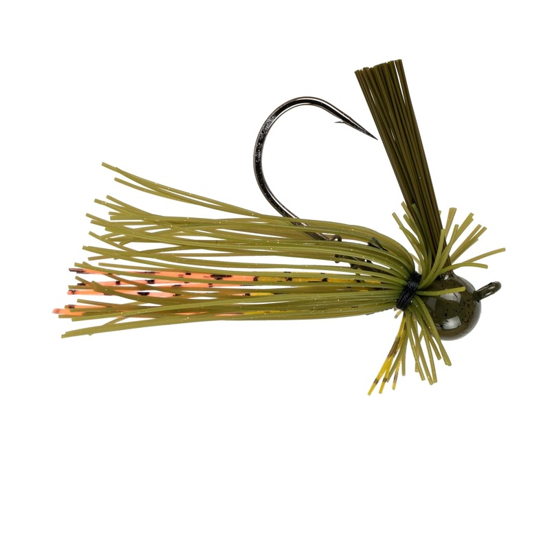 6th Sense Divine BallHead Finesse Jig 5/16 oz Green Pumpkin Orange*