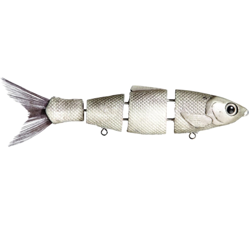 Bucca Bull Herring Swimbait Bone 6″