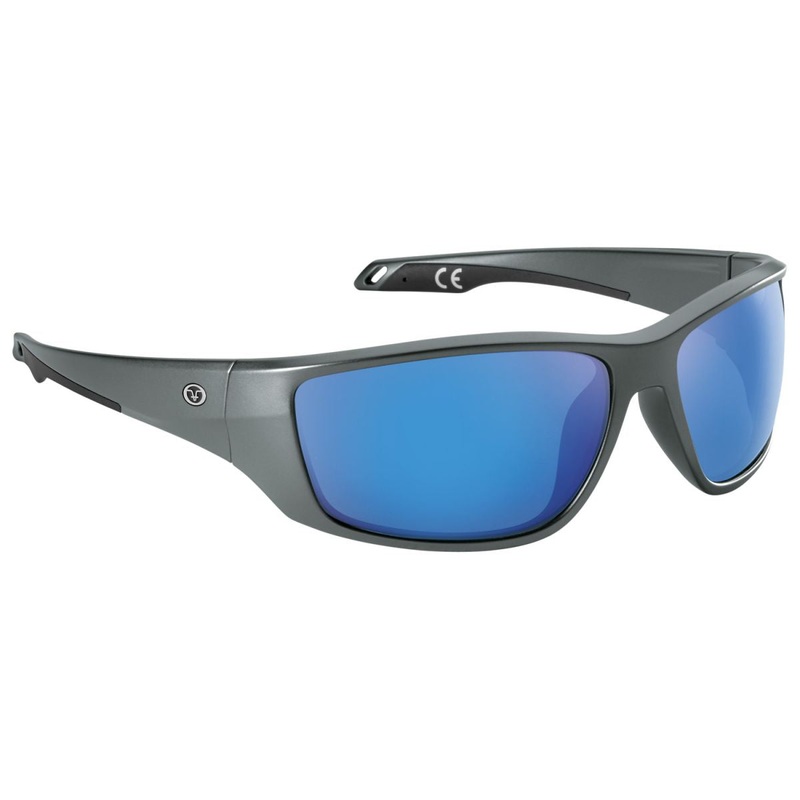 Flying Fisherman Carico Sunglasses 7739GSB Matte Gray Frame with Smoke Blue Lens