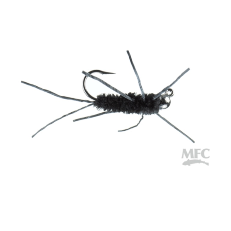 MFC Girdle Bug Jig Black #04 4.6mm