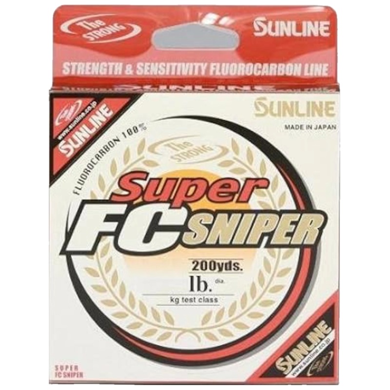 Sunline Super FC Sniper Fluorocarbon Line 4lb, 200yd