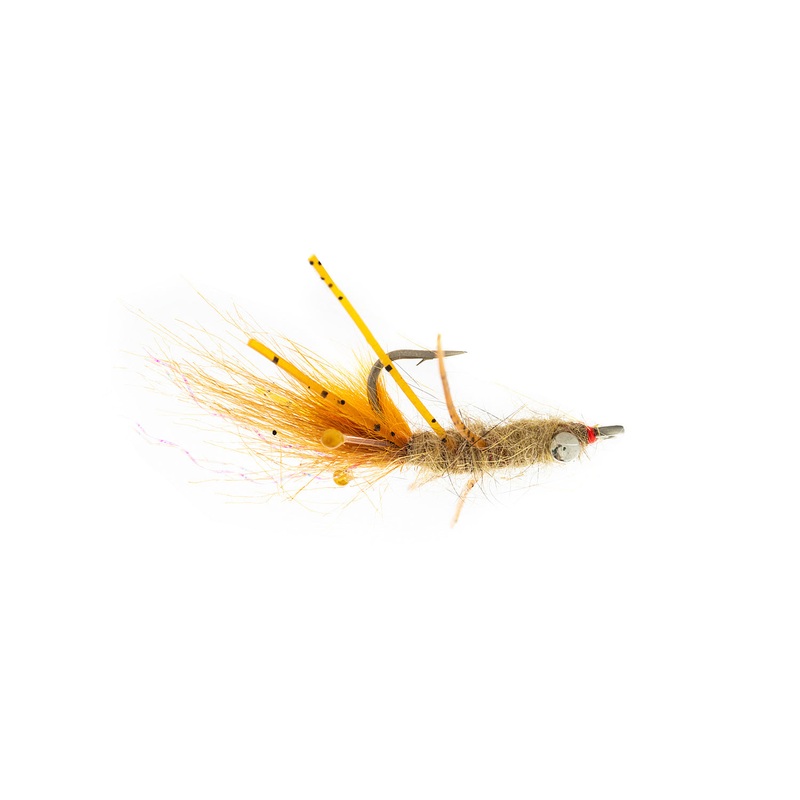 Umpqua Spawning Mantis – Tan/Orange (3-Pack) 4 Tan / Orange