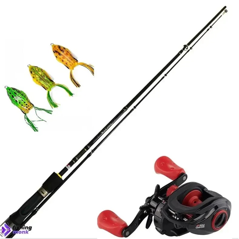 Abu Garcia Reel and Rod Combo Left Black