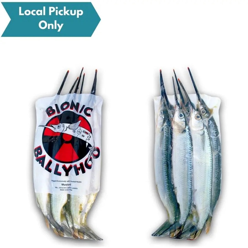 BIONIC BAIT FROZEN BALLYHOO UNRIGGED SELECTS 6 PACK