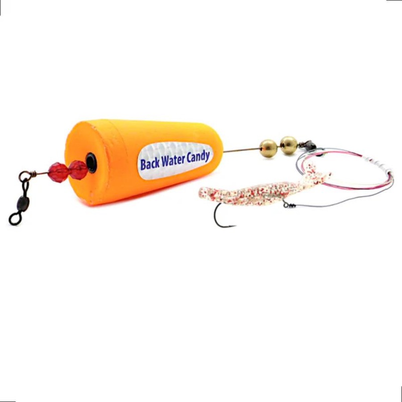 BLUE WATER CANDY POPPIN’ CORK RIGGED WITH 4″ CAROLINA BUG SHRIMP