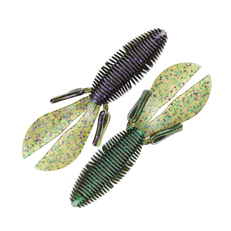 Missile Baits Baby D Bomb Black Red Flake