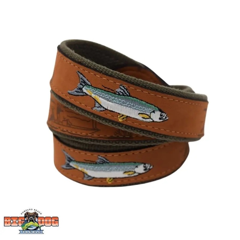 ZEP-PRO BELT LEATHER TARPON OLIVE 32