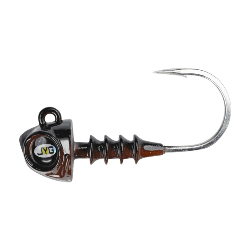 4″ SWYM Jig Heads – 3 Pack Pearl 1/4 oz.