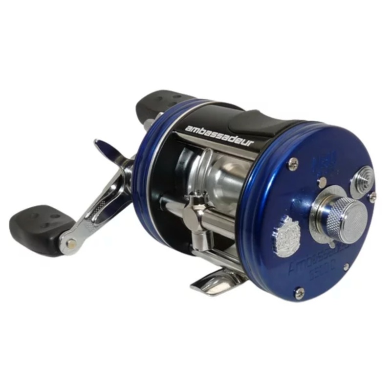 Abu Garcia 6500 CS Pro Rocket Plus Custom Color Fishing Reel AMB 6500 CS PR BLUE BRS