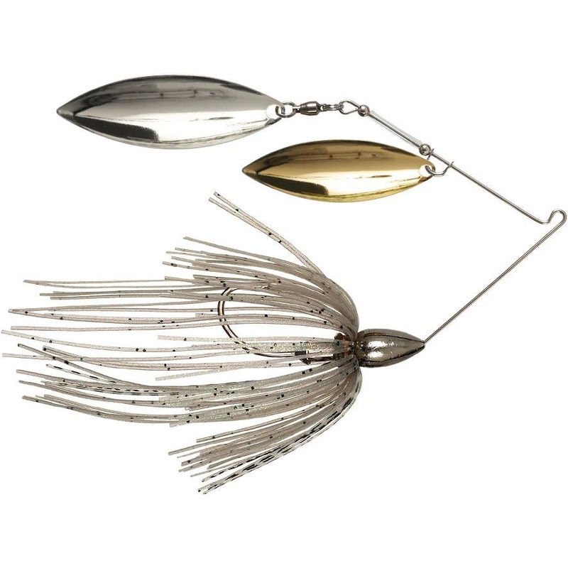 War Eagle Double Willow Spinnerbait 1/2 oz Nickle Mouse