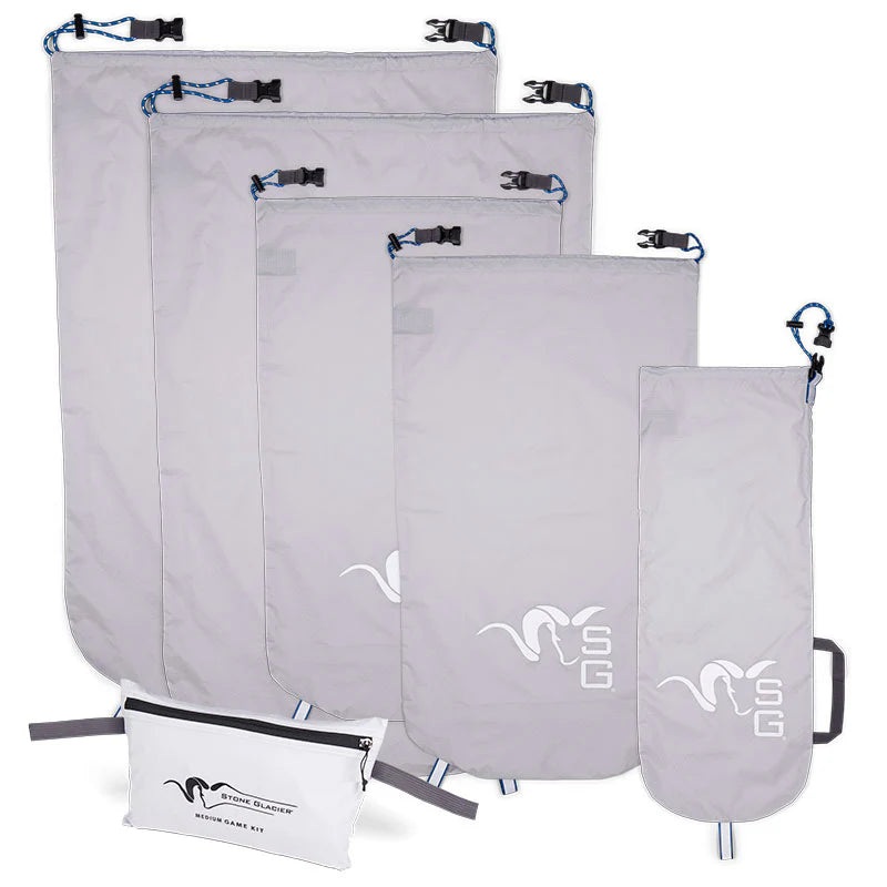 Stone Glacier Stone Glacier Game Bag Kit Stone Grey Medium