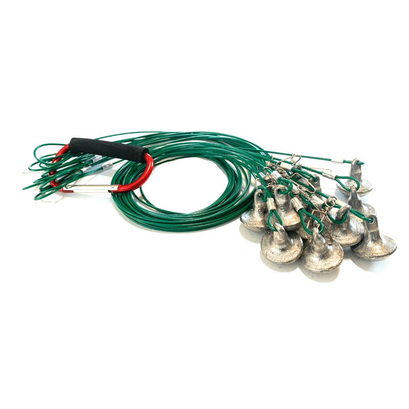 84″ Mushroom Weight Texas Rig Decoy Anchors 1 Dozen Black 4oz