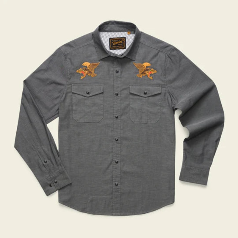 Howler Bros – Gaucho Snapshirt – Osprey Prey Osprey Prey M