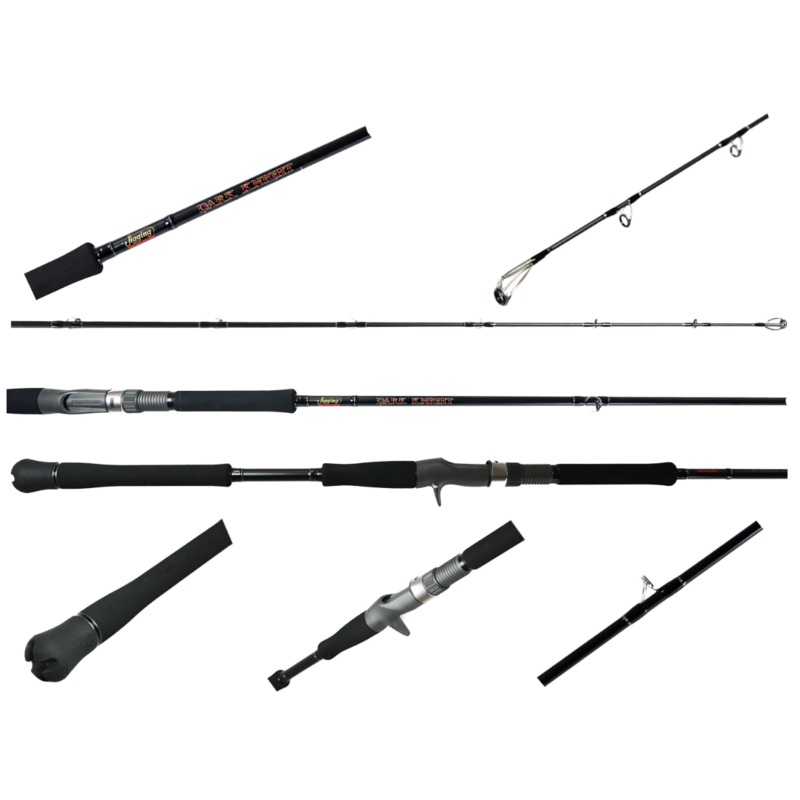 Jigging World JW-DKC-76 Dark Knight Casting Rod 7’6″