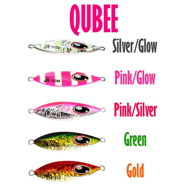 Jigging World Qubee Slow Pitch Jigs Gold 150g / 5.3oz