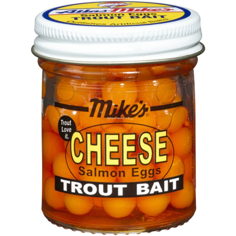 Mike’s Cheese Salmon Eggs Yellow 2″