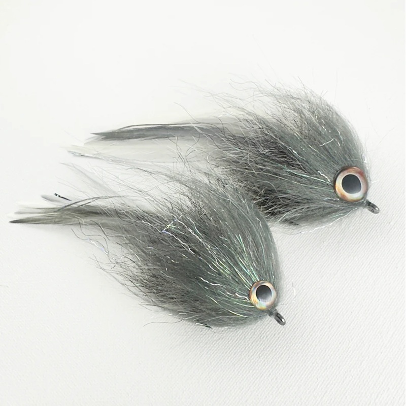 Fly Men Big Game Brush Fly Grey 6/0