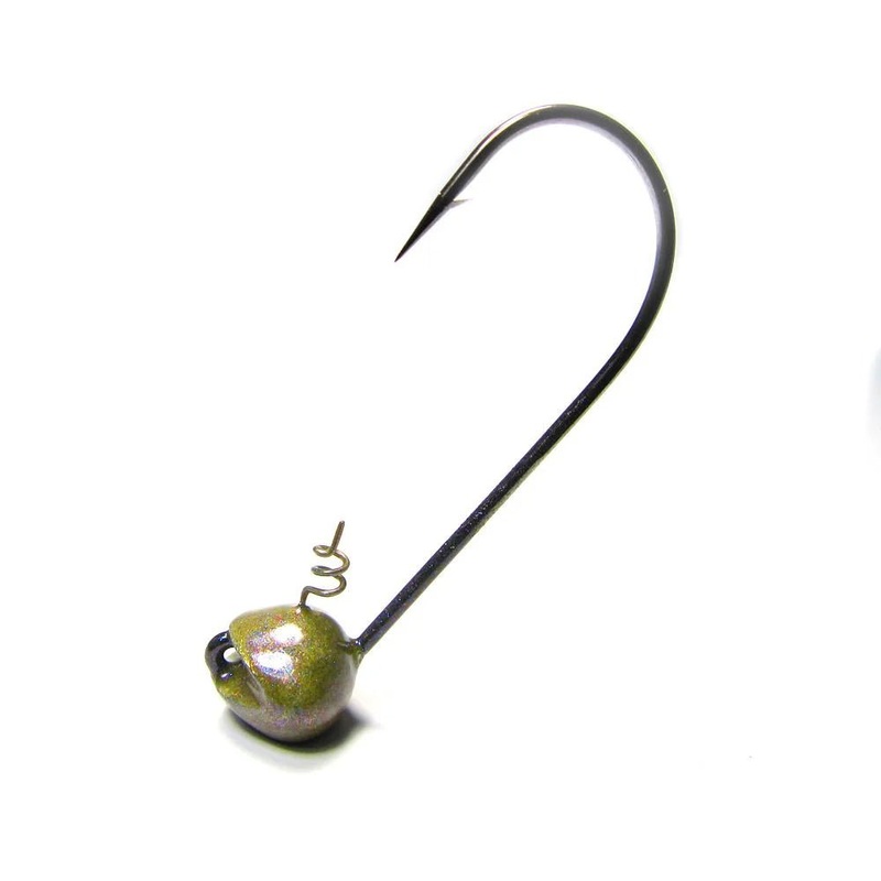 Hog farmer Magnum Shakey Head Black 3/8oz 6/0