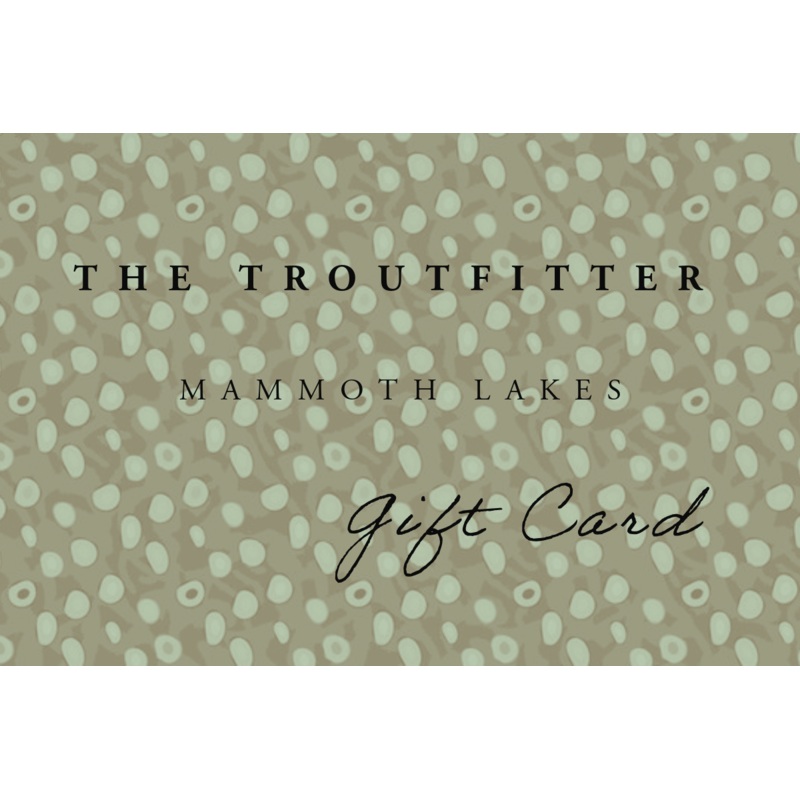 The Troutfitter E-Gift Card $10.00