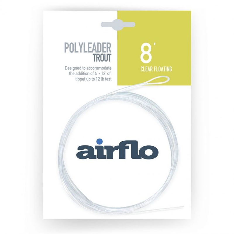 AirFlo Trout Polyleader 8ft Clear Floating