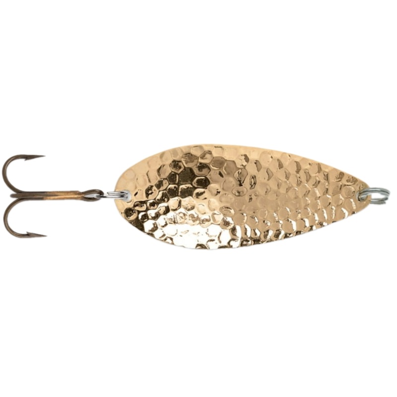 STROBE TEAR DROP SPOON 5/8OZ HAMMERED BRASS