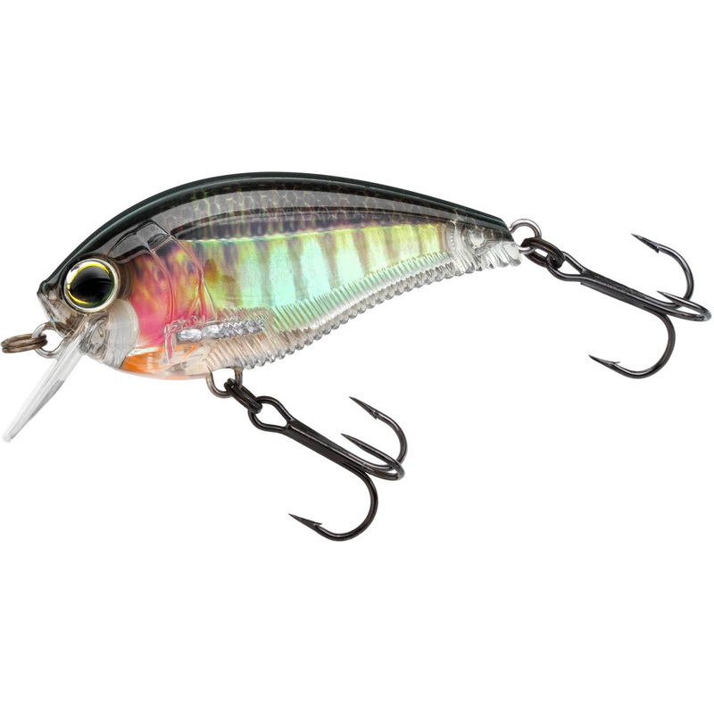 Yo-Zuri 3DB Crank 1.5 Shallow Squarebill Crankbait Black Back Chartreuse
