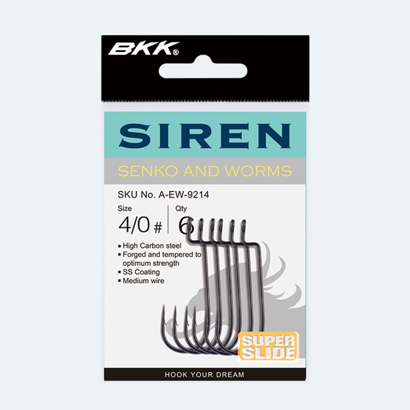 BKK HOOKS SIREN HOOKS SIze 1 – 7pk