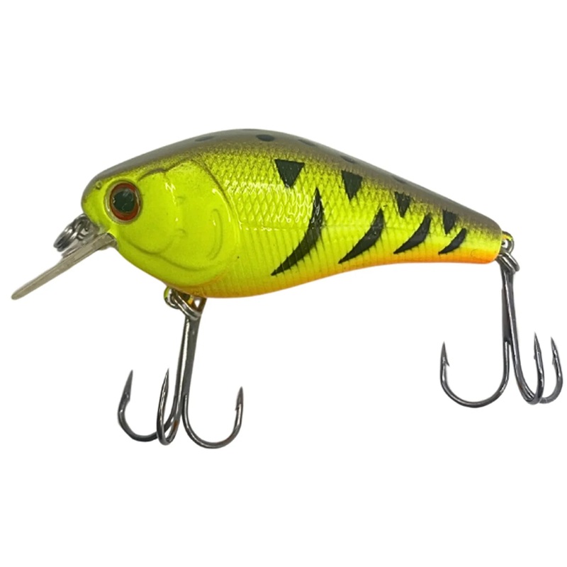 Head Hunter Heavy Cover 1.5 Squarebill Crankbait Chartreuse Leopard