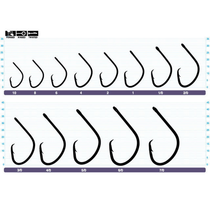 Owner Mutu Light Circle Hook Bulk Pack 2/0 (34pk)