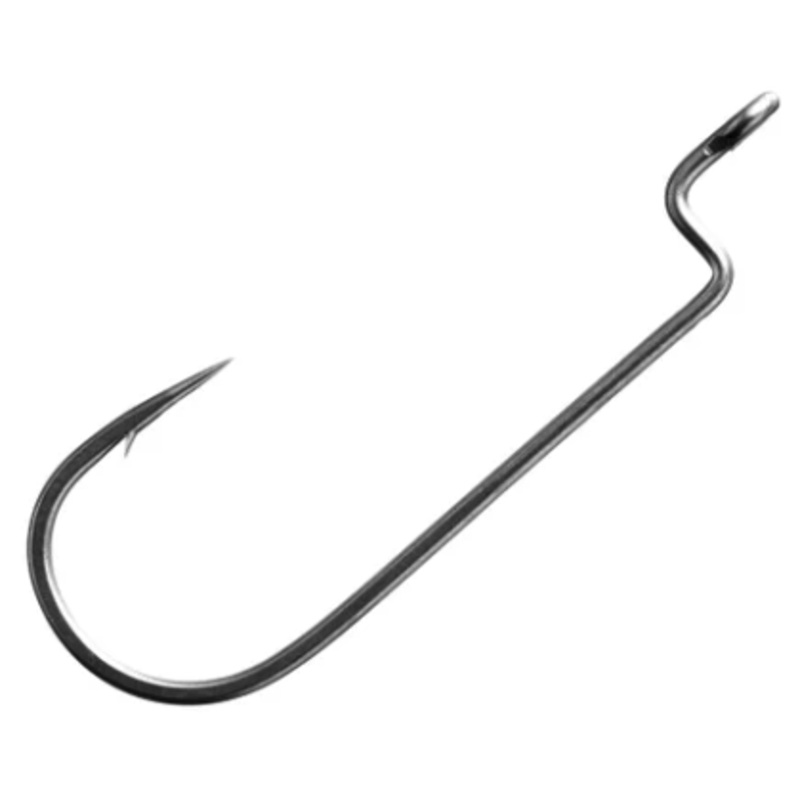 Spro Power Offset Round Bend DSF Hooks 1/0 (5pk)