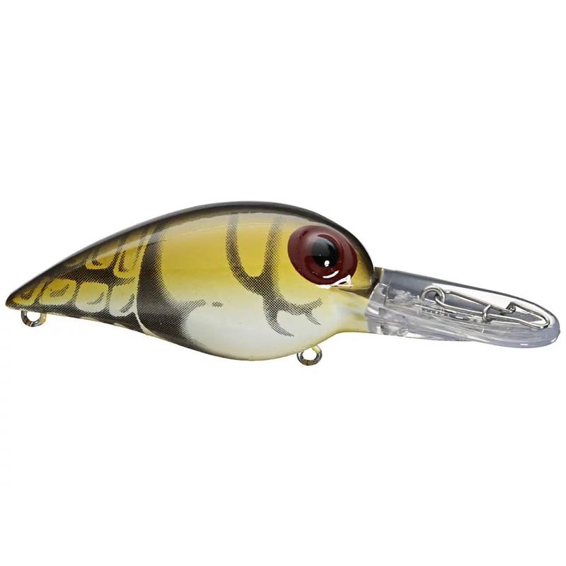 Storm Original Wiggle Wart Crankbaits Black Glitter Chartreuse Tail