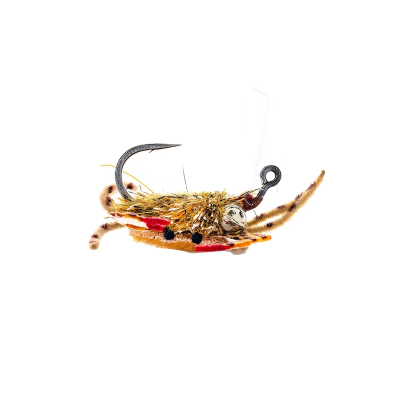 Umpqua McKnight’s Danger Muffin Crab  – Gold Brown (3-Pack) 4